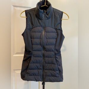 Lululemon Goose Down Black Puffer Vest
